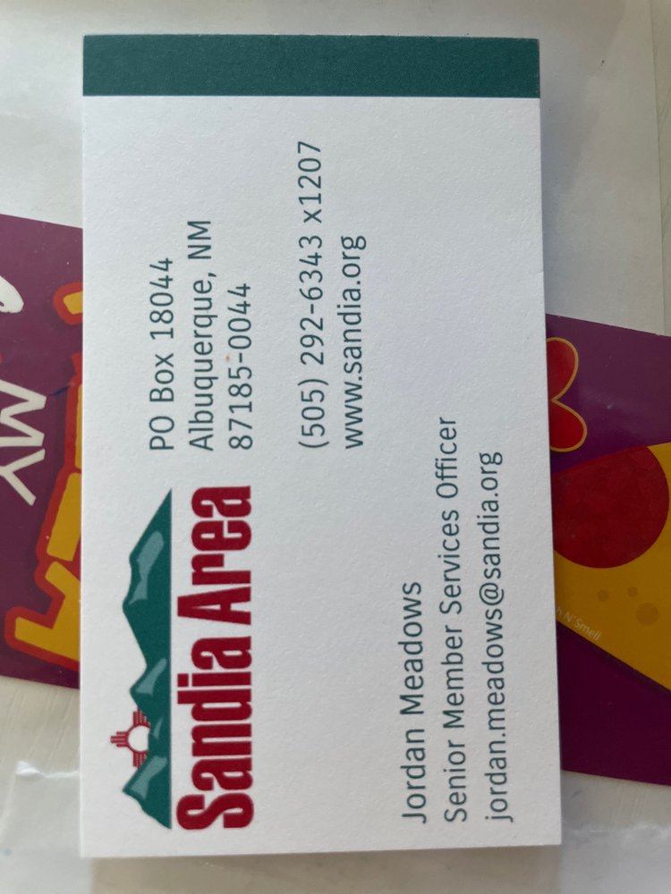 SANDIA AREA FEDERAL CREDIT UNION Updated August 2024 21 Reviews