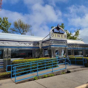 Blue Moon Diner - the exterior of the diner - American Near Me - Beaverton, Oregon Blue Moon Diner - the exterior of the diner - American Near Me - Beaverton, Oregon