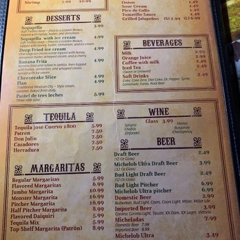 El Potrillo - menu - Mexican Near Me - Lafayette, Louisiana El Potrillo - menu - Mexican Near Me - Lafayette, Louisiana