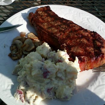 Costco - Steak, potato salad and mushrooms with shallots (all courtesy of Costco) - Wholesale Stores Near Me - Etobicoke, Ontario