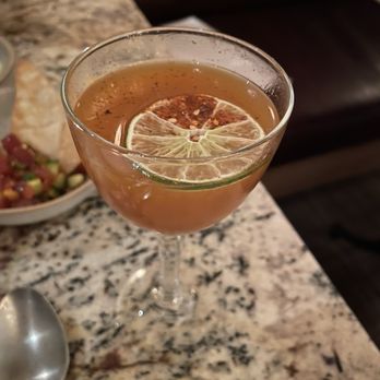 The Duchess - Alcohol free cocktail (with passion fruit and warm spices--- Zuper good!) - Wine Bars Near Me - Baltimore, Maryland