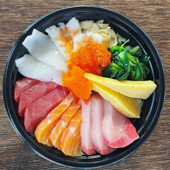 Ahi & Vegetable - Ala Moana - Premium Chirashi Donburi ($16.95 until 4/6/22; $18.95 normal price) - Poke Near Me - Honolulu, Hawaii Ahi & Vegetable - Ala Moana - Premium Chirashi Donburi ($16.95 until 4/6/22; $18.95 normal price) - Poke Near Me - Honolulu, Hawaii