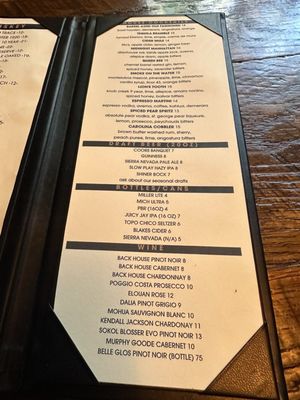Menu photo 3 Elk Ave Tavern Rock Hill, SC