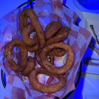 Strike 10 Bowling - a basket of onion rings - Bowling Near Me - Hallandale Beach, Florida
