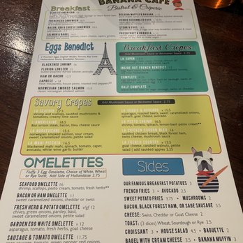 Banana Cafe - Menu - French Near Me - Key West, Florida Banana Cafe - Menu - French Near Me - Key West, Florida