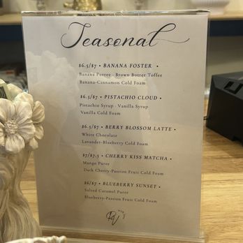 Rêve Coffee - Seasonal Menu - Coffee & Tea Near Me - New York, New York Rêve Coffee - Seasonal Menu - Coffee & Tea Near Me - New York, New York