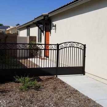 Ulloa Ornamental - Side courtyard gate - Fences & Gates Near Me - Riverside, California Ulloa Ornamental - Side courtyard gate - Fences & Gates Near Me - Riverside, California