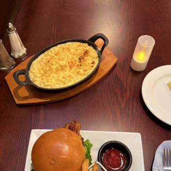 Palm Grill - Street Burger Baked Mac & Cheese Penne Alla Vodka with Burrata - New American Near Me - Valley Stream, New York Palm Grill - Street Burger Baked Mac & Cheese Penne Alla Vodka with Burrata - New American Near Me - Valley Stream, New York