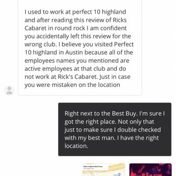 Scarlett's Rose - Nice try 10 months latter to try and say I had the wrong place. - Strip Clubs Near Me - Round Rock, Texas