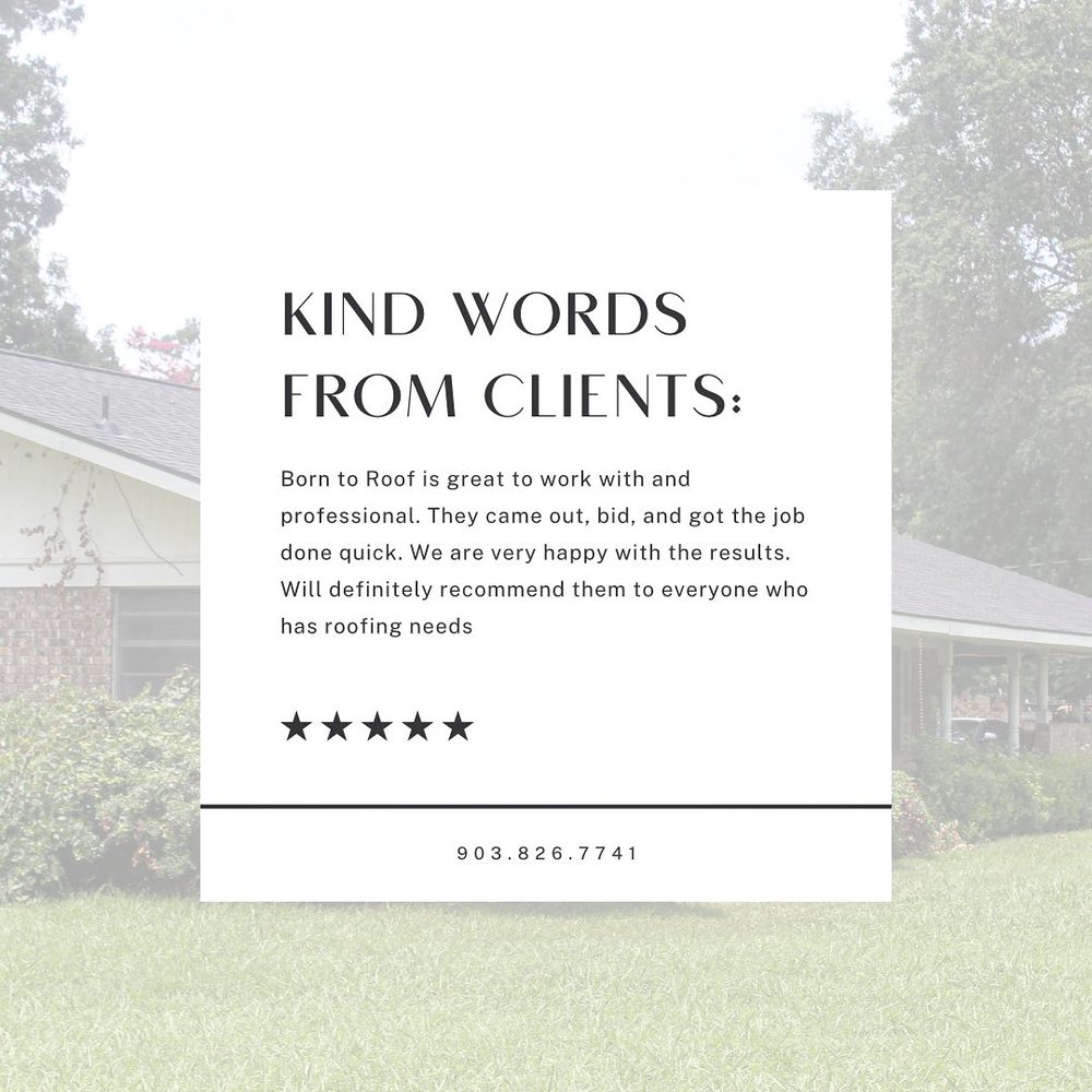 Slide of Born to Roof Texas