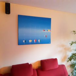 France Gallery - The picture radiating in our living room.