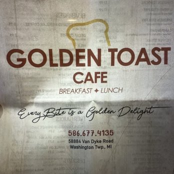 Golden Toast Cafe - Current menu - Breakfast & Brunch Near Me - Washington, Michigan