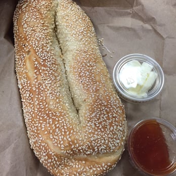 Bread Lounge - Jerusalem bagel with butter and house jam! - Bakeries Near Me - Los Angeles, California Bread Lounge - Jerusalem bagel with butter and house jam! - Bakeries Near Me - Los Angeles, California