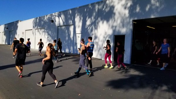 HYROX - HYROX is an indoor fitness competition that combines running and 8 functional workout stations, alternating between running and functional exercises.