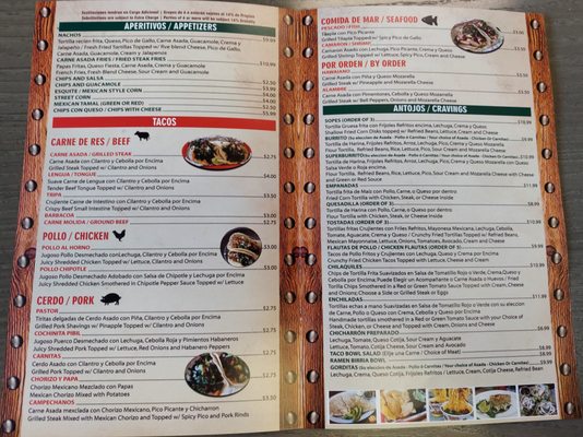 Menu photo 5 La Gloria Mexican Restaurant Pinellas Park, FL Menu photo 5 La Gloria Mexican Restaurant Pinellas Park, FL