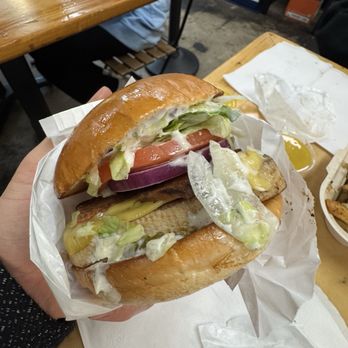 Mission Burger - Chicken bacon burger - Burgers Near Me - Austin, Texas