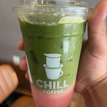Chill Coffee - STRAWBERRY MATCHA - Coffee & Tea Near Me - Westminster, California