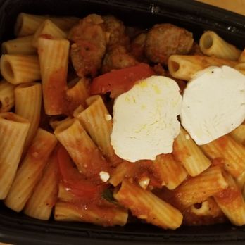 Carrabba's Italian Grill - Rigatoni with sausage and I guess goat cheese on top - Italian Near Me - Novi, Michigan Carrabba's Italian Grill - Rigatoni with sausage and I guess goat cheese on top - Italian Near Me - Novi, Michigan