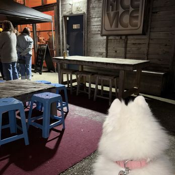 Rice Vice - Rice Vice patio area - Breweries Near Me - Nashville, Tennessee