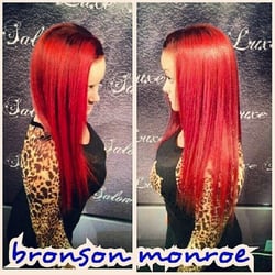 Luxe Salon - Custom color that we call Red Hot Chili Pepper!