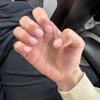 Pro Nails - My nails after:) I asked for natural nails and she knocked it out of the park. - Nail Salons Near Me - Brisbane, California