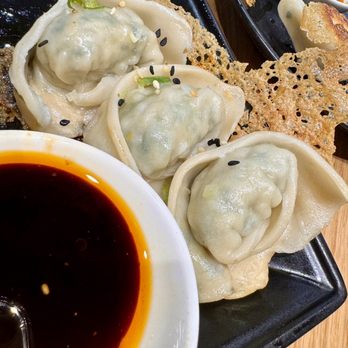 Dough Zone Dumpling House - Fried wontons with chili oil - Dim Sum Near Me - San Jose, California Dough Zone Dumpling House - Fried wontons with chili oil - Dim Sum Near Me - San Jose, California