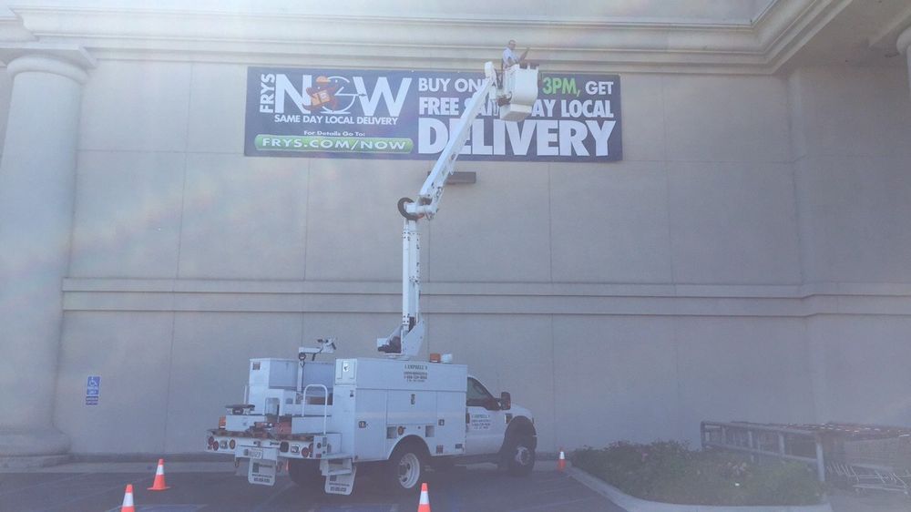 Slide of Campbell's Lighting & Sign Services