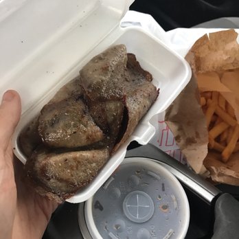 Ferro's - This is all the gyro I got for the dinner. I did no no pita but they didn't put anything on it and forgot the sauce. - Breakfast & Brunch Near Me - Chicago, Illinois