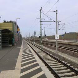 Bahnhof Bardowick - Bahnsteige.