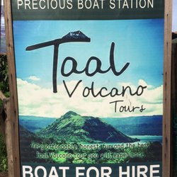 Precious Boat Station Taal Volcano Tour - Street Sign