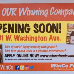 WinCo hiring