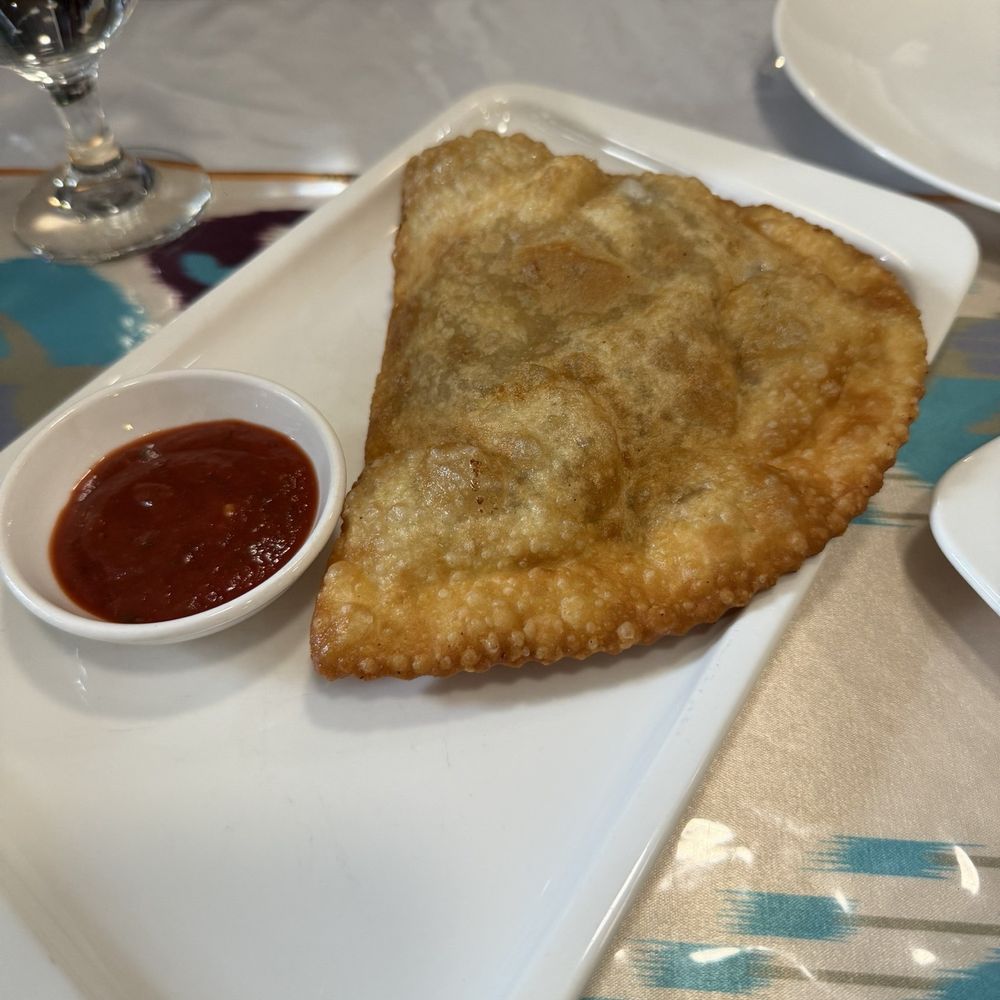 Sofiya - 11. Cheburek with Ground Beef - Halal Near Me - San Francisco, California