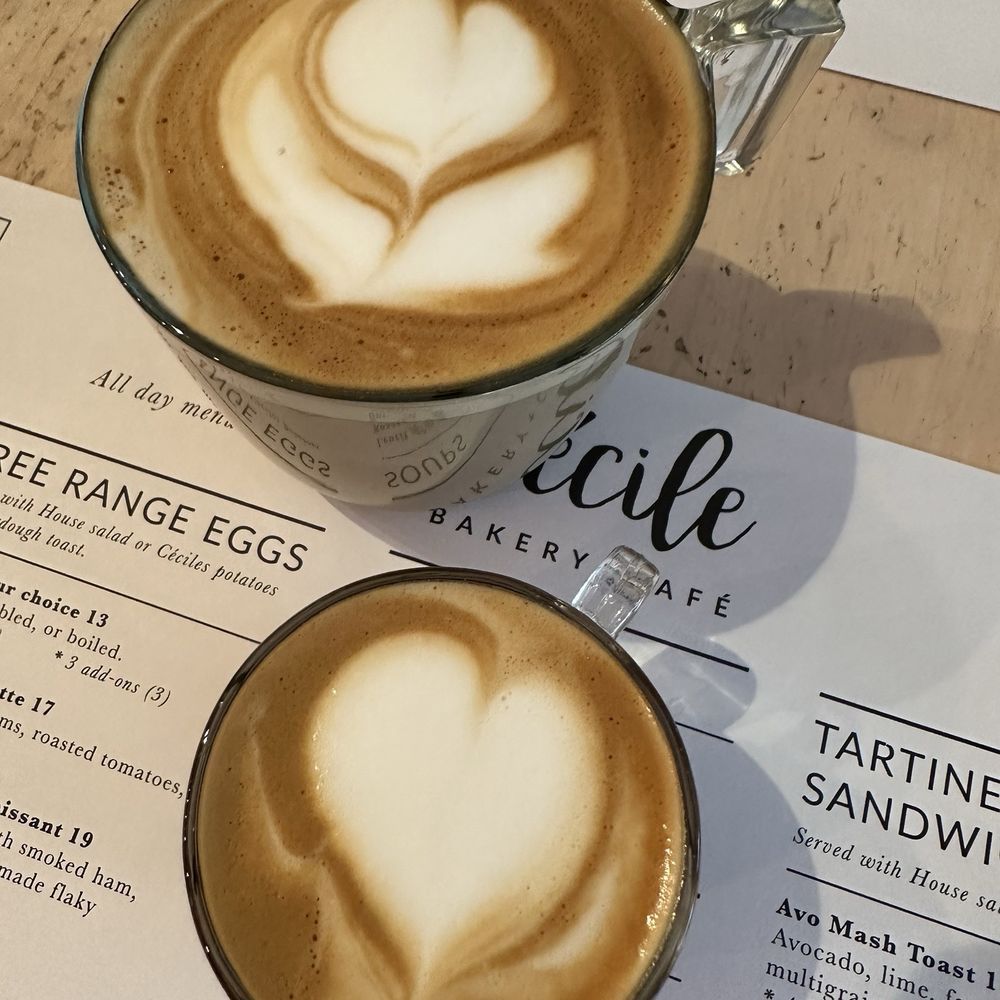 Cecile Bakery + Cafe - Cappuccino & Cortado - Bakeries Near Me - Miami, Florida