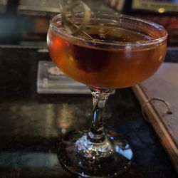 Maple Pecan Manhattan