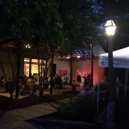 Outdoor porch, lights and music Outdoor porch, lights and music