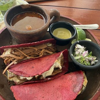 Malecón 21 - Quessabirria $20USD was amazing - Mexican Near Me - Mahahual, ROO