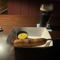 Jalapeño corn dog- worth the trip IMO Jalapeño corn dog- worth the trip IMO