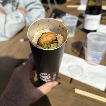 Sushi Table - Push up sushi roll - Japanese Near Me - San Luis Obispo, California