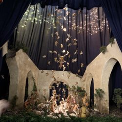 St Nicholas Catholic Church - Inside church during Christmas