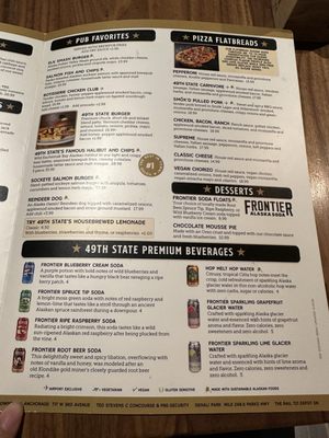 Menu photo 2 49th State Brewing - Ted Stevens Anchorage, AK