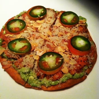 OOKA - Doylestown - Sushi pizza: smashed avocado, tuna, tomato, jalapeno, and crunchy flakes - Japanese Near Me - Doylestown, Pennsylvania