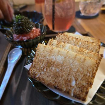 Minoru - Toro caviar toast - Japanese Near Me - Montclair, New Jersey