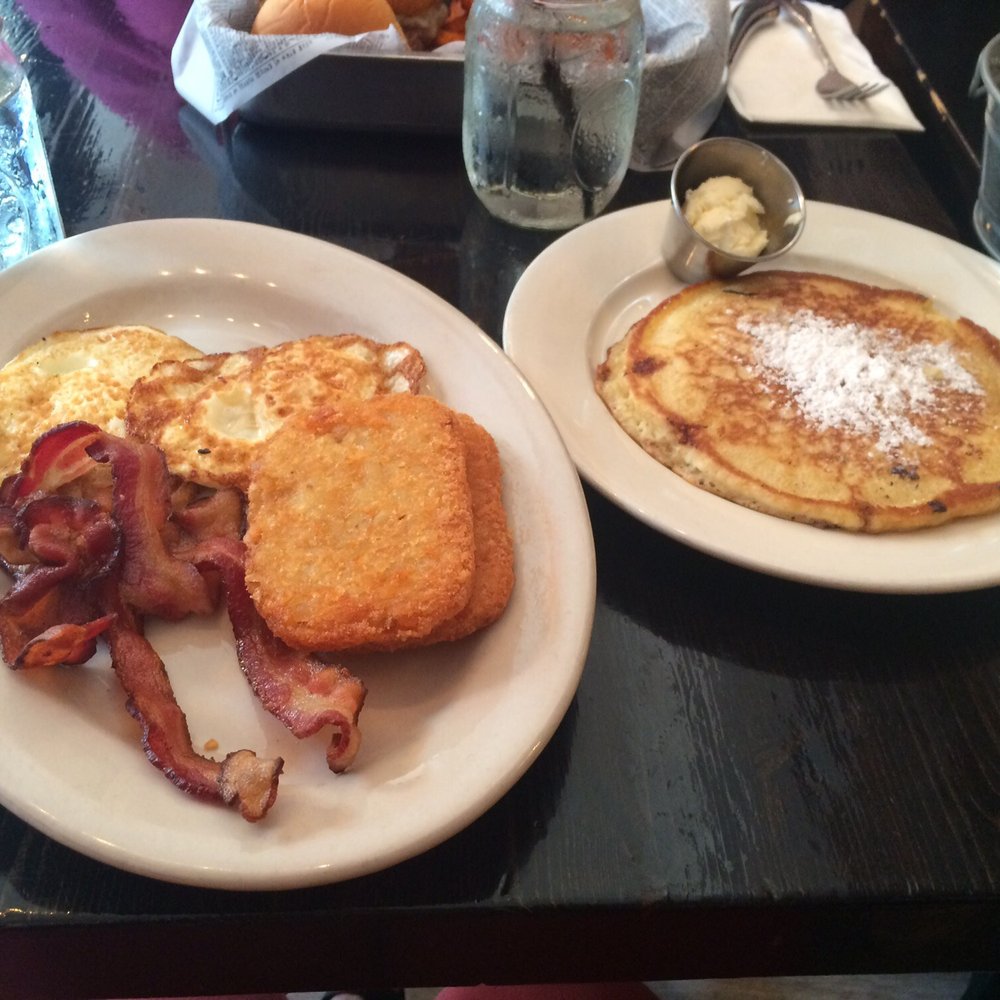 The Committed Pig - One eyed Pete and cookie dough pancake! - Breakfast & Brunch Near Me - Morristown, New Jersey The Committed Pig - One eyed Pete and cookie dough pancake! - Breakfast & Brunch Near Me - Morristown, New Jersey