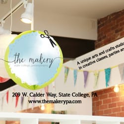 The Makery - The Makery is an art & craft studio specializing in creative classes, parties and events. The space also has a gift shop of local art.