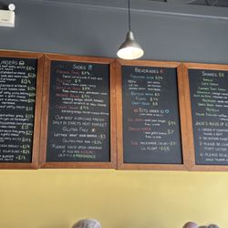 Jack's Burger Shack - Menu