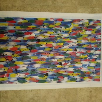 Sell it Here - Authentic African Painting Multi Family Scene 24.5"×15" $50 KD Art & craft:Booth 464 @ Sell It Here,Lafayette,Indiana Tel:765-807-9033 - Antiques Near Me - Lafayette, Indiana