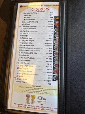 Menu photo 4 Castle BBQ Los Angeles, CA