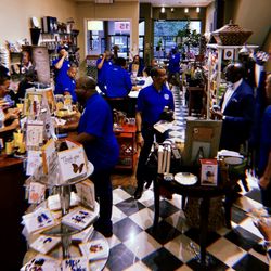 Harmony Design Furniture & Interiors - The phenomenal men of Phi Beta Sigma enjoy an afternoon of shopping in our store.