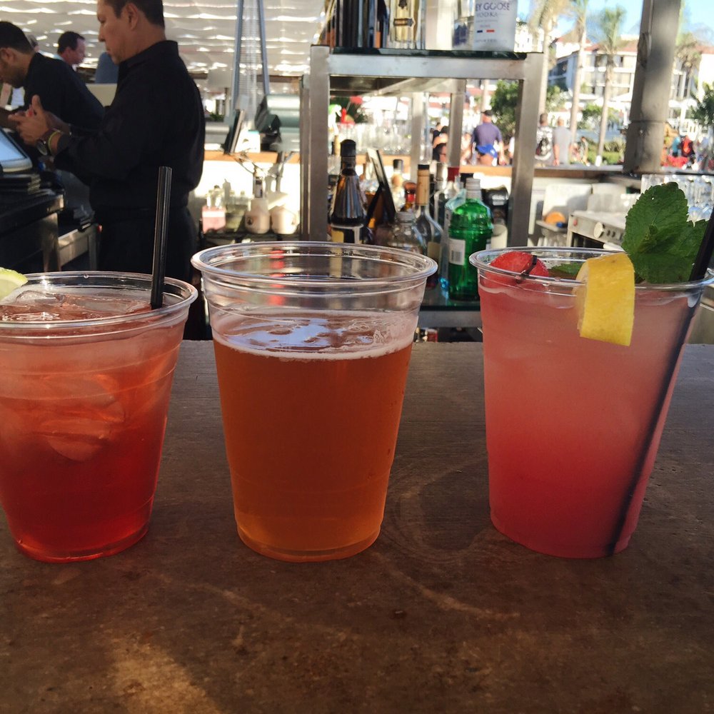 Sunset Bar - three different types of cocktails - Bars Near Me - Coronado, California Sunset Bar - three different types of cocktails - Bars Near Me - Coronado, California