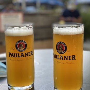 Midtown BierGarten - two glasses of beer - German Near Me - Sacramento, California Midtown BierGarten - two glasses of beer - German Near Me - Sacramento, California